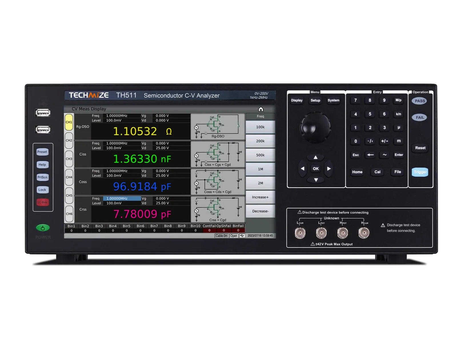 TH511 半導体CV特性測定器