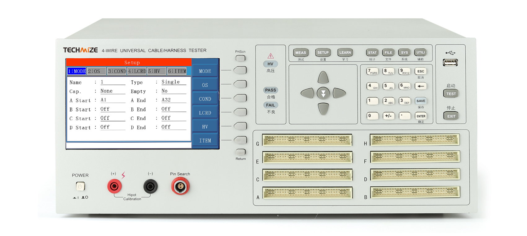 ケーブル/ハーネス・テスタ TECHMIZE 型式：TH8602-4【国内正規…